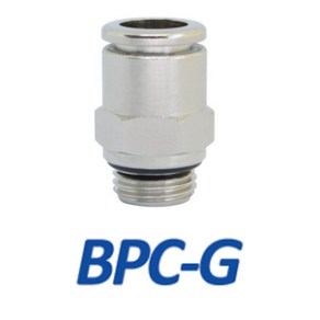 씨디씨뉴매틱 BRASS 원터치 휘팅 피팅 FITTINGS, BPC(G), BPC08-G03, 1개