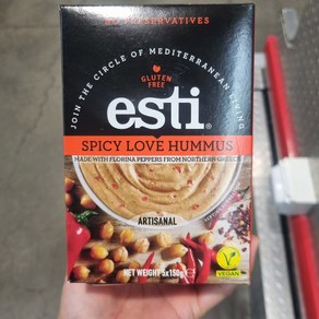 ESTI 스파이시 러브 후무스, 5개, 150g