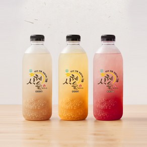 식혜애빠지다 50년전통 국내산 찹쌀 식혜 500ml (찹쌀전통식혜2 단호박2 비트2), 6개