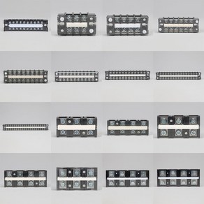 카이스 단자대 전선커넥터 접지연결 고정식단자대 전원분배기 터미널블럭 10A-400A 3P-20P