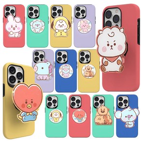 휴대폰 BT21 baby스케치 아크릴톡 폰케이스 아이폰13 프로 맥스 13 미니 12 + 사은품(터치볼펜)