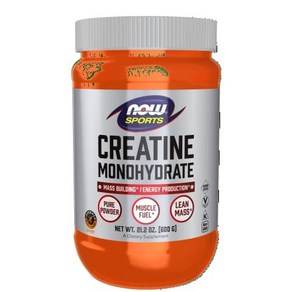 NOW Sports Nutrition Creatine Monohydrate Powder NOW Sports Nutrition 크레아틴 모노하이드레이트 파우더 근육량 증가*/