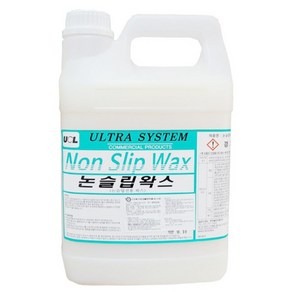 논슬립왁스 3.75L 바닥 광택제 목재 석재 마루 바닥 미끄럼방지 광택 특수 왁스 코팅제, 1개