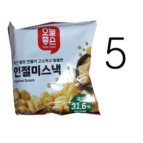 오늘좋은 인절미스낵, 5개, 56g