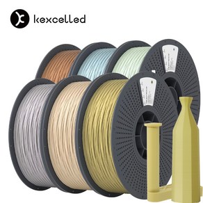 켁셀드 PETG GF 유리섬유 필라멘트 고속 3D프린터 K5 FILAMENT 1kg, 리크 그린