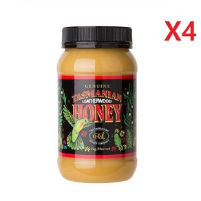 호주 타즈마니아 레더우드 꿀 1kg-4개, 1kg, 4개