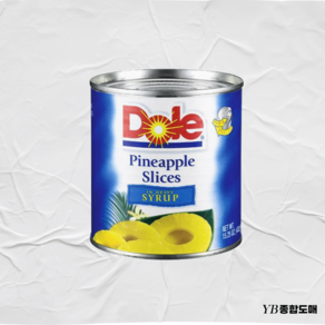 동원 Dole 과일통조림 파인애플, 439g, 6개