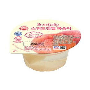 오뚜기 스위트앤젤 복숭아 90G 홈파티음식 쏘울푸드 자취템 요리레시피, 1개