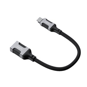 [TJCOMPANY] SooPii 수피 USB3.2 Gen2 C타입 10Gbps 전송속도지원 OTG 변환 젠더 케이블 GD08, 1개