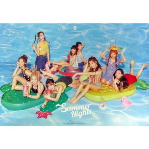 (브로마이드1종+지관통) 트와이스 TWICE - Summe Nights A 포스터