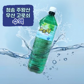 우산 인삼맛 고로쇠 고로쇠물 고로쇠수액 삼맛, 6개, 1.5L