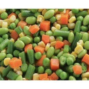 FROZEN MIXED VEGETABLE(냉동혼합야채)중국야채 1KG, 1개