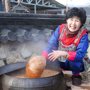 시골된장 조선 전통 재래식 추천 국산콩 순창 이조, 1kg, 1개