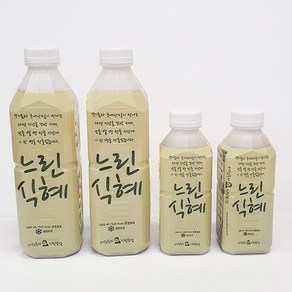 느린 식혜 느린 수정과 혼합구성 세트, 500ml, 1세트