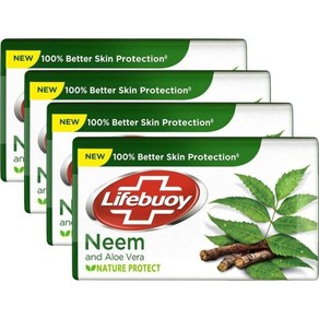 Lifebuoy Neem 님비누(100gx4), 100g, 4개