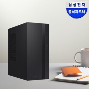 삼성 데스크탑 DM501TGA 미들PC 사무용 학생용 기업용 컴퓨터 본체 펜티엄-300 8GB 256GB Win11 Po, 블랙