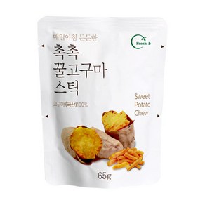 Fesh & 촉촉꿀고구마스틱 65g 10봉, 10개