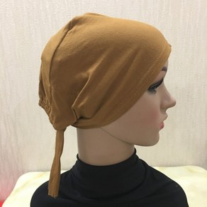 히잡 hijab 풀 커버 내부 무슬림 코튼 모자 언더 스카프 본 보닛 터키