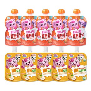 캐치티니핑 튼튼홍삼 오렌지맛 100ml + 캐치티니핑 배도라지 80ml