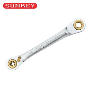 SUNKEY 썬키 냉동 라쳇 렌치 SRR-41 1-4인치x3-8인치 & 3-16인치X5-16인치