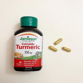 자미에슨 강황 캡슐 550mg 60정 Jamieson Tumeic, 1개