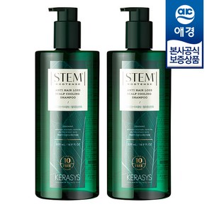 케라시스 스템루텐스 두피영양샴푸 두피쿨링 탈모케어, 2개, 500ml