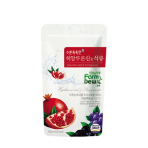 팜듀 건강즙 진한착즙 히알루론산&석류 100ml 30개 1박스 참선진 녹즙 혼합음료, 1개, 3L