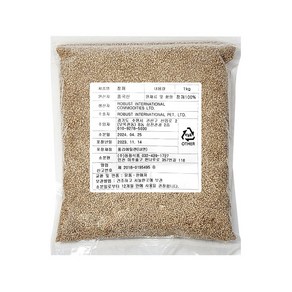 중국산 생 통참깨 볶지않은 통깨, 1개, 1kg