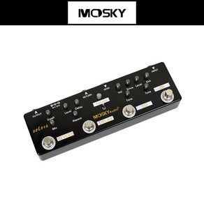 MOSKY SOL918 멀티이펙터/이펙터/딜레이/디스토션/오버드라이브, 1개