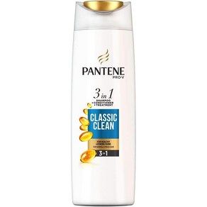 Pantene 팬틴 프로-V 클래식 클린 3-in-1 샴푸 플러스 컨디셔너(린스), 2개, 225ml