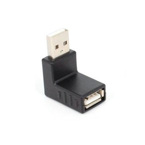 니토무역 USB ㄱ자 MF 젠더 A타입 꺾임 연장 커넥터 단자 연결