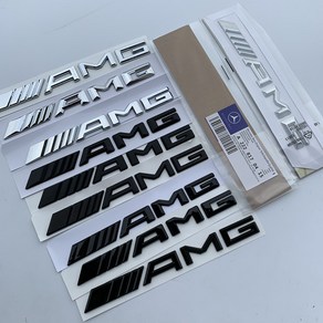 벤츠 AMG 엠블럼 앰블럼 엠블렘 로고 레터링 AMG 룩 스포츠 AMG라인 레터링, 그릴핀고정형 AMG 엠블럼