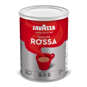 라바짜 퀄리타 로사 분쇄 커피 원두 250g x 2개, 모카포트