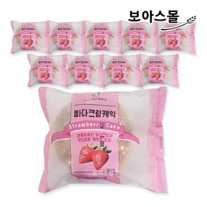 코알라 빠다크림케익 딸기맛, 10개, 90g