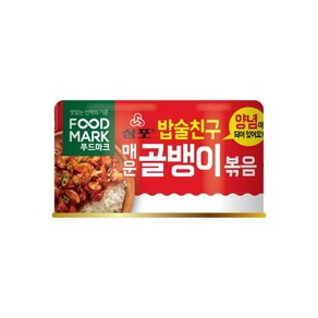 푸드마크 밥술친구 매운 골뱅이 120g, 1개