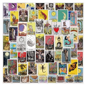 포트렘 다꾸 스티커 세트 No13, 09_타로A 60p, 1세트