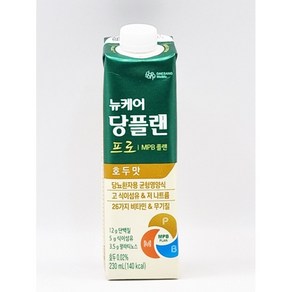 대상웰라이프 뉴케어 당플랜프로 230ml (당뇨식) / MPB식단 MPB당뇨식 호두맛 +마스크증정, 24개