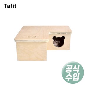 타핏 원목 멀티룸 은신처 3룸형 -골든/드워프용, 1개