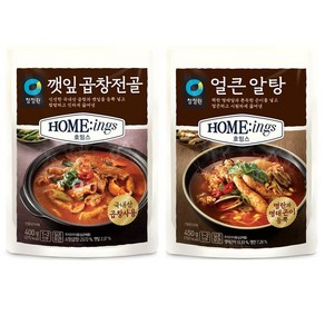 청정원 깻잎 곱창전골4개+얼큰 알탕4개 총8개, 4개