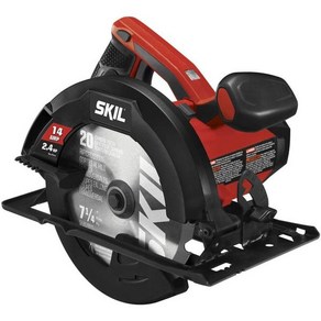 원형톱 휴대용 인테리어공사 SKIL 14Amp 7-1/4인치 - 5180-01, 14Amp Cicula Saw Skil, 1개