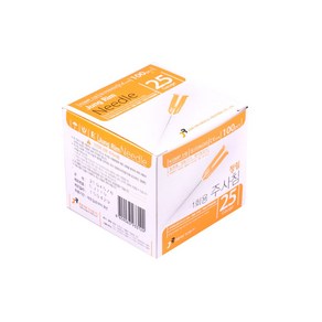 정림 일회용 주사침 25G (1 inch) 100개입