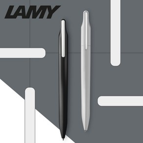 LAMY 라미 제보 볼펜, 각인없음, 1개, 라이트그레이