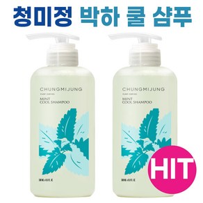 청미정 박하 쿨 샴푸 미용실 샴푸 쿨링 시원한 샴푸 샘플증정 500ml, 1개, 1L