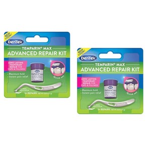 DenTek Temparin Max Lost Filling and Loose Cap Repair Kit | One Step Formula | 5+ Repairs | 0.04 Oun