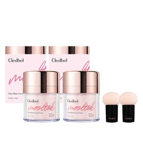 끌레드벨 물톡크림 시즌4 톡톡 투명 커버 크림 45ml X 2개 (물톡봉2개)
