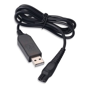 USB 면도기 충전기 케이블 전원 코드 5V 교체 A00390 면도기