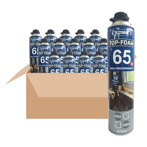 탑씰 탑폼 방화용우레탄폼 65 B2 870ml 1박스(15개)