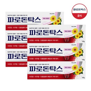 [핫딜]파로돈탁스 허브 프레쉬 치약 100g x 6개, 단일속성