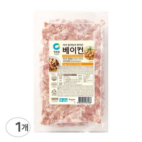 청정원 미리 잘려있어 편리한 베이컨 요리가 편리한, 1개, 1kg