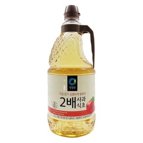 청정원 2배 사과식초, 1.8L, 1개